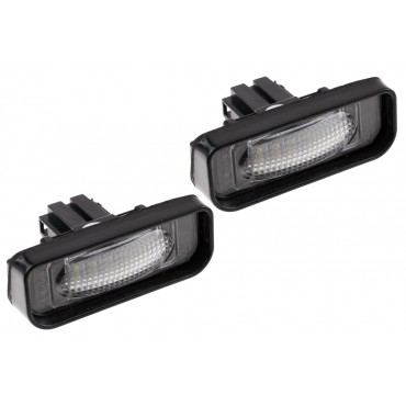 2 Feux de Plaque d'Immatriculation Pour Mercedes-Benz Classe S A2208200356