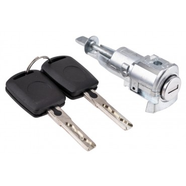 Barillet Serrure de Porte Avant Pour Skoda Octavia II 107837167KT