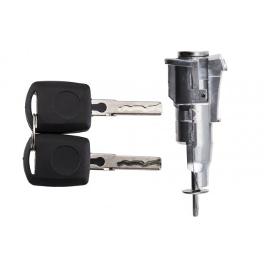 Barillet Serrure de Porte Avant Pour Skoda Octavia II 107837167KT