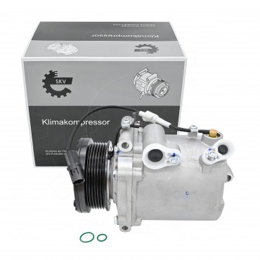 Compresseur de Clim Pour Peugeot Citroën Mitsubishi 1612871180 7813A351 6453ZQ