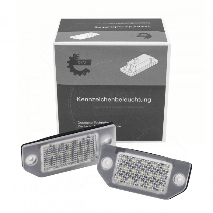 2 Feux de Plaque d'Immatriculation Pour VW Passat 3B0943021 3B0943121