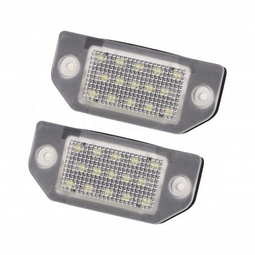 2 Feux de Plaque d'Immatriculation Pour VW Passat 3B0943021 3B0943121