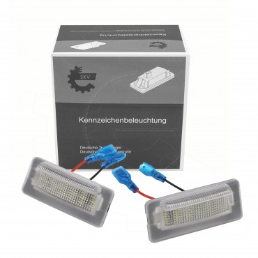 2 Feux de Plaque d'Immatriculation Pour VW LT 28-35 28-46 Mercedes-Benz Sprinter