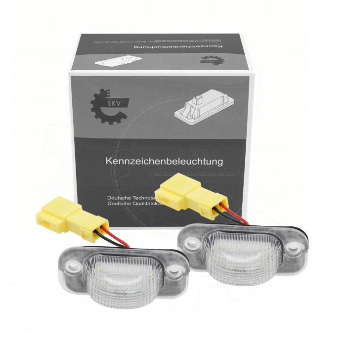 2 Feux de Plaque d'Immatriculation Pour VW Golf II Jetta 165943021A 191943021