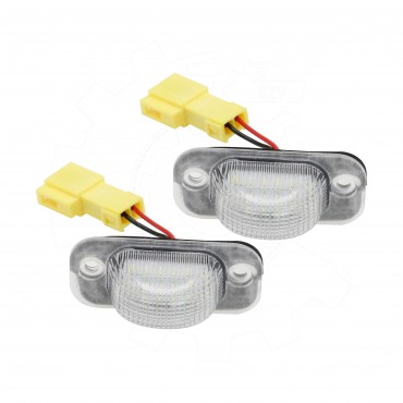 2 Feux de Plaque d'Immatriculation Pour VW Golf II Jetta 165943021A 191943021