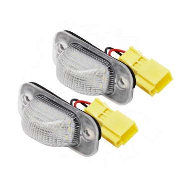 2 Feux de Plaque d'Immatriculation Pour VW Golf II Jetta 165943021A 191943021