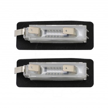2 Feux de Plaque d'Immatriculation Pour Smart Fortwo A4518200256