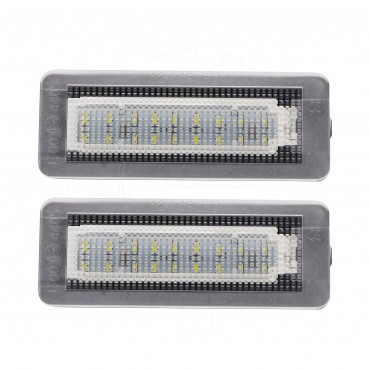 2 Feux de Plaque d'Immatriculation Pour Smart Fortwo A4518200256