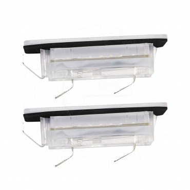 2 Feux de Plaque d'Immatriculation Pour Smart Fortwo A4518200256