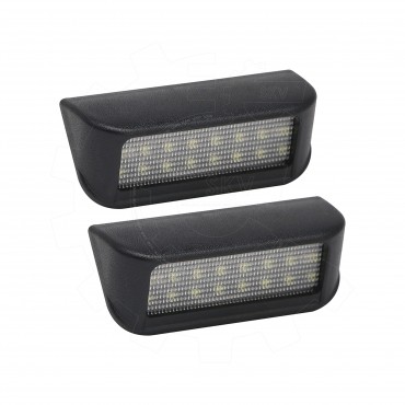 2 Feux de Plaque d'Immatriculation Pour Peugeot Fiat Toyota Citroën 6340G7