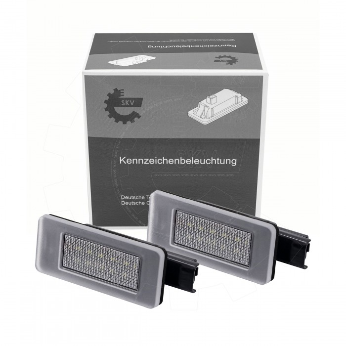 2 Feux de Plaque d'Immatriculation Pour Peugeot 207 208 308 II 2008 I Citroën