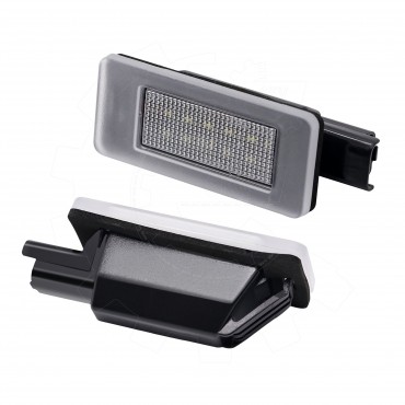 2 Feux de Plaque d'Immatriculation Pour Peugeot 207 208 308 II 2008 I Citroën