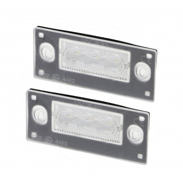 2 Feux de Plaque d'Immatriculation Pour Audi A3 A4 8D9943021G