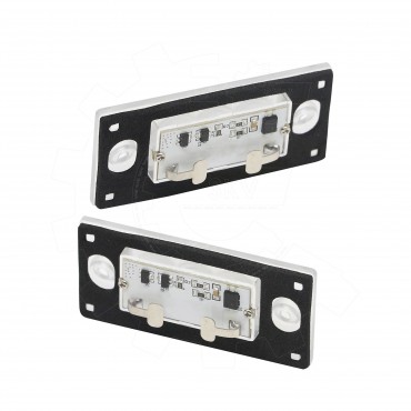 2 Feux de Plaque d'Immatriculation Pour Audi A3 A4 8D9943021G