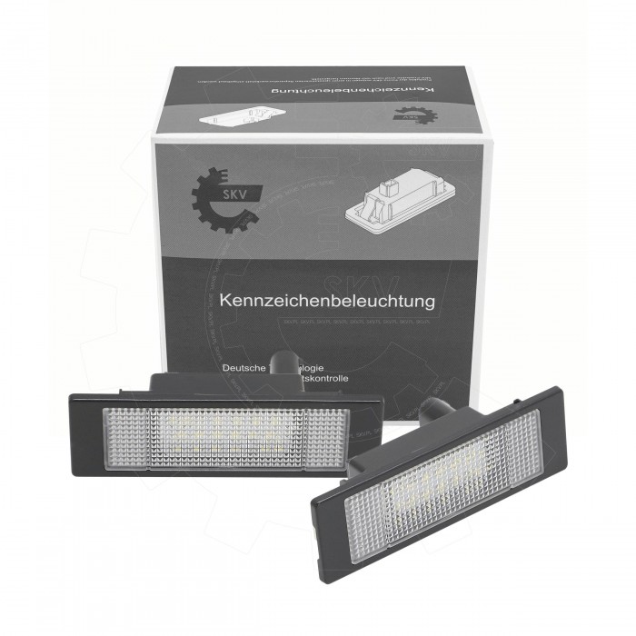 2 Feux de Plaque d'Immatriculation Pour BMW Série 1 E81 E87 6 E63 Z4 E85 E86