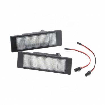 2 Feux de Plaque d'Immatriculation Pour BMW Série 1 E81 E87 6 E63 Z4 E85 E86