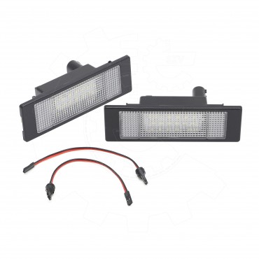 2 Feux de Plaque d'Immatriculation Pour BMW Série 1 E81 E87 6 E63 Z4 E85 E86