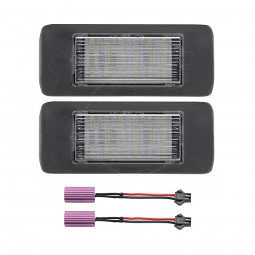 2 Feux de Plaque d'Immatriculation Pour Opel Cadillac Chevrolet GM13590043