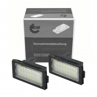 2 Feux de Plaque d'Immatriculation Pour BMW Série 7 E38 63268352424