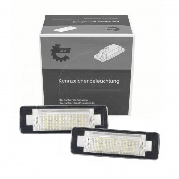 2 Feux de Plaque d'Immatriculation Pour Mercedes-Benz Classe C E 2108200356