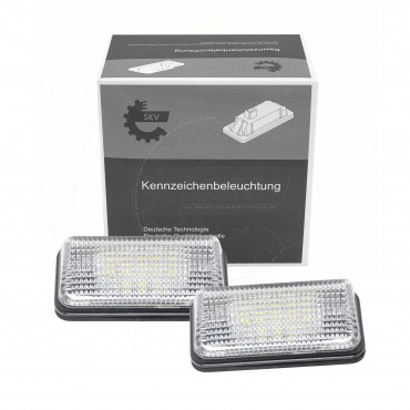 2 Feux de Plaque d'Immatriculation Pour Toyota Auris Avensis Corolla 8127002131