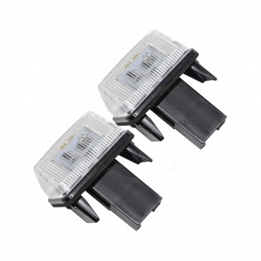 2 Feux de Plaque d'Immatriculation Pour Toyota Auris Avensis Corolla 8127002131