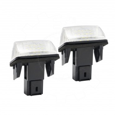 2 Feux de Plaque d'Immatriculation Pour Toyota Auris Avensis Corolla 8127002131