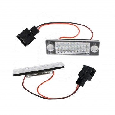 2 Feux de Plaque d'Immatriculation Pour VW Sharan Seat Alhambra 7M3943021