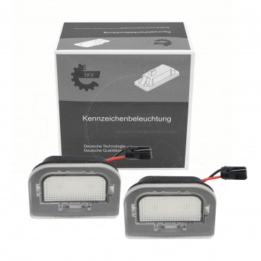2 Feux de Plaque d'Immatriculation Pour Hyundai i30 Kia Optima Sportswagon