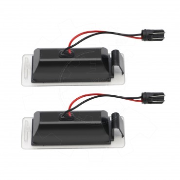 2 Feux de Plaque d'Immatriculation Pour Opel Insignia A Mokka 13502178
