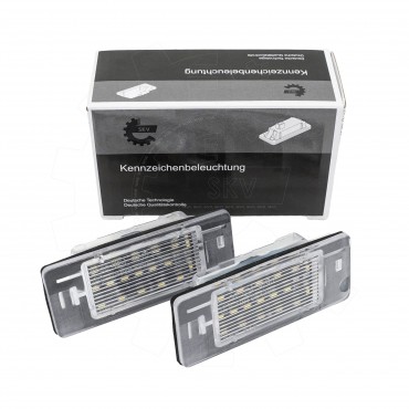 2 Feux de Plaque d'Immatriculation Pour Opel Vectra C 6223510 93180083