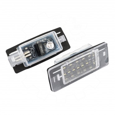 2 Feux de Plaque d'Immatriculation Pour Opel Vectra C 6223510 93180083