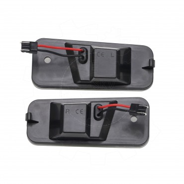 2 Feux de Plaque d'Immatriculation Pour Hyundai Santa Fé III 925012W010