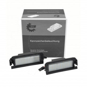 2 Feux de Plaque d'Immatriculation Pour Hyundai Elantra i30 Sonata VIII Veloster