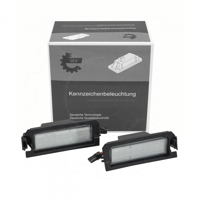 2 Feux de Plaque d'Immatriculation Pour Hyundai Elantra i30 Sonata VIII Veloster