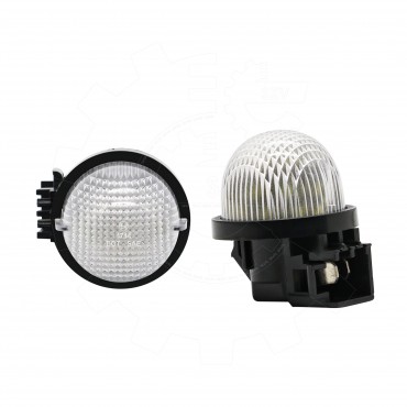 2 Feux de Plaque d'Immatriculation Pour Opel Agila Suzuki Alto Baleno