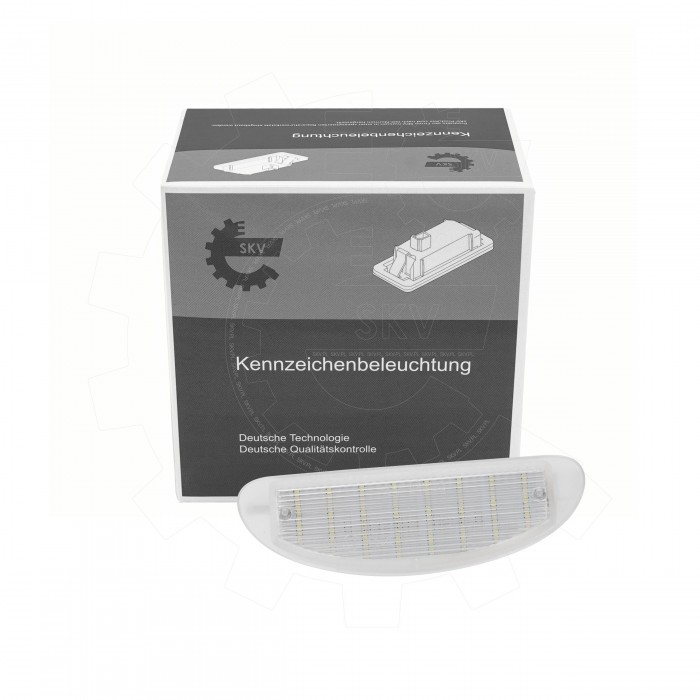 2 Feux de Plaque d'Immatriculation Pour Renault Clio II Twingo I Dacia Logan