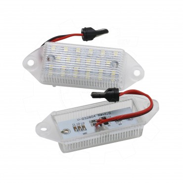 2 Feux de Plaque d'Immatriculation Pour Mitsubishi Lancer VII VIII 8341A099