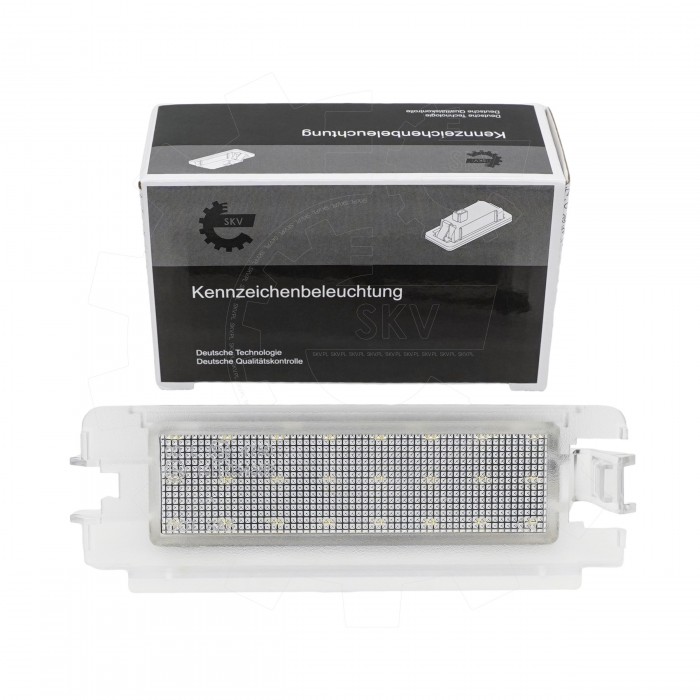 2 Feux de Plaque d'Immatriculation Pour Dacia Logan II Sandero 8200957874