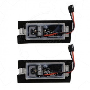 2 Feux de Plaque d'Immatriculation Pour Jeep Cherokee 68223864AA 68223864AB