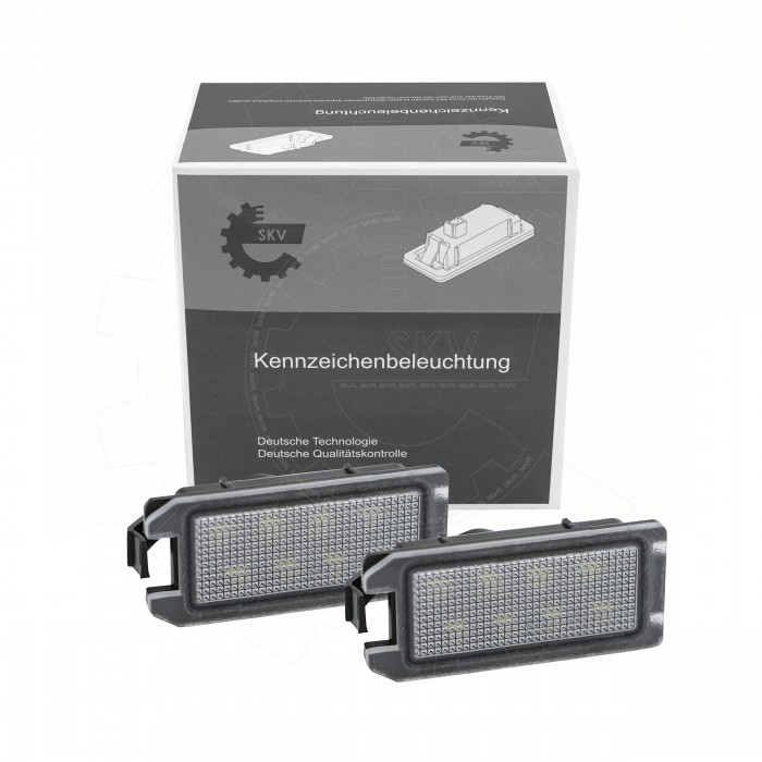 2 Feux de Plaque d'Immatriculation Pour Fiat Dodge Jeep 68146206AA 68212034AA