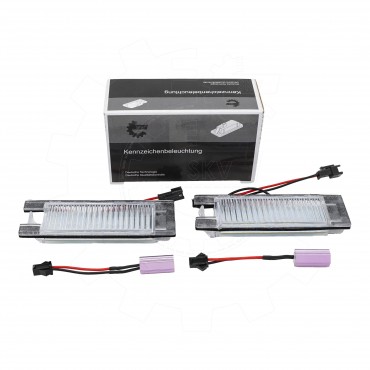 2 Feux de Plaque d'Immatriculation Pour Jeep Renegade SUV Van 68247166AA