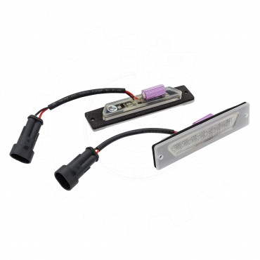 2 Feux de Plaque d'Immatriculation Pour Peugeot Boxer Fiat Citroën 1303845080