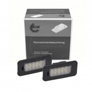 2 Feux de Plaque d'Immatriculation Pour Alfa Romeo Giulia Stelvio