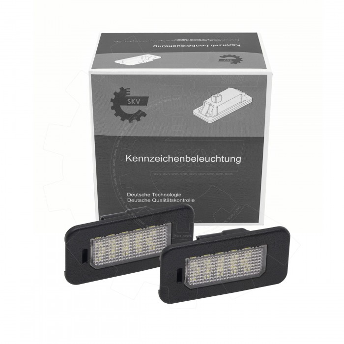 2 Feux de Plaque d'Immatriculation Pour Alfa Romeo Giulia Stelvio