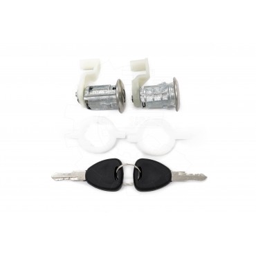 2 Barillet Serrure Porte Pour Renault Clio II 7701472806