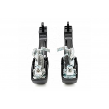 Kit Barillet Serrure Poignée de Porte Neiman Pour VW Golf II Polo 191898081