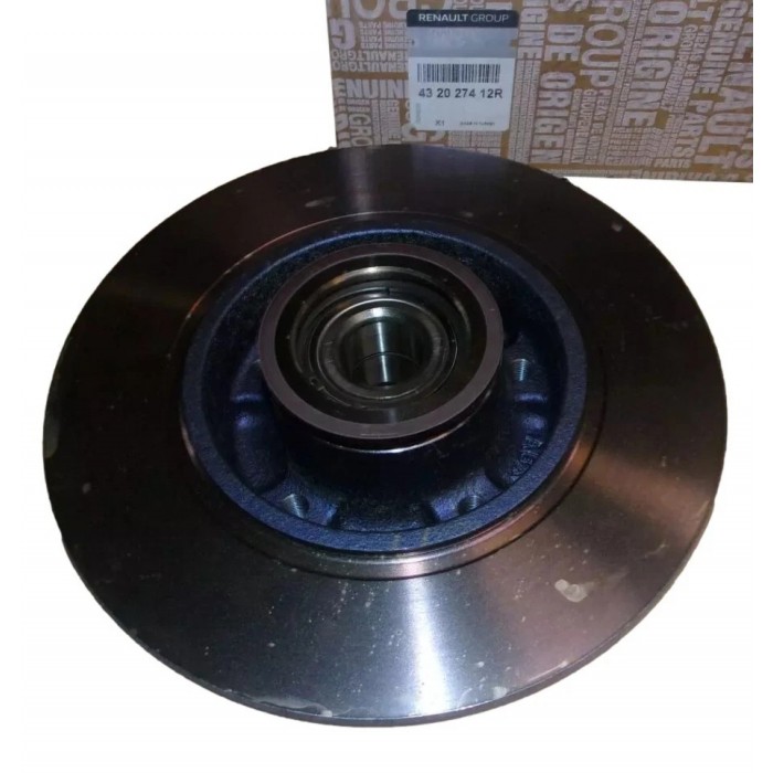 1 Disque de Frein Arrière Pour Renault 432000185R, 432027412R, 432006609R