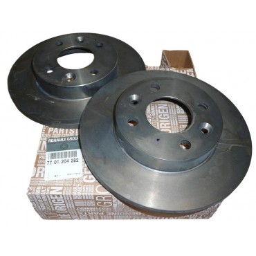 2 Disque de Frein Avant Pour Renault 9 Rapid Super 5 Thalia Twingo Dacia Logan