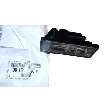 éclairage Feux Plaque d'Immatriculation Pour Peugeot 208